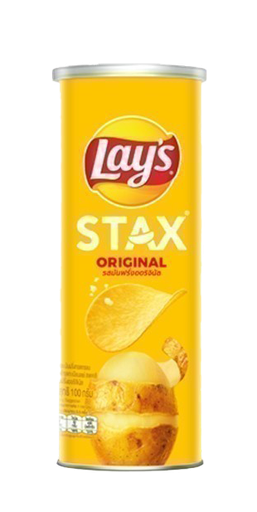 Lay's Stax Potato Chips Snack 100G X 16 Classic